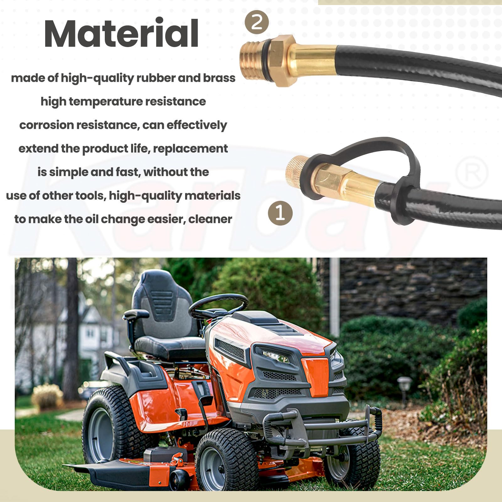 Amazon.com: 510440902 Oil Drain Hose Compatible with